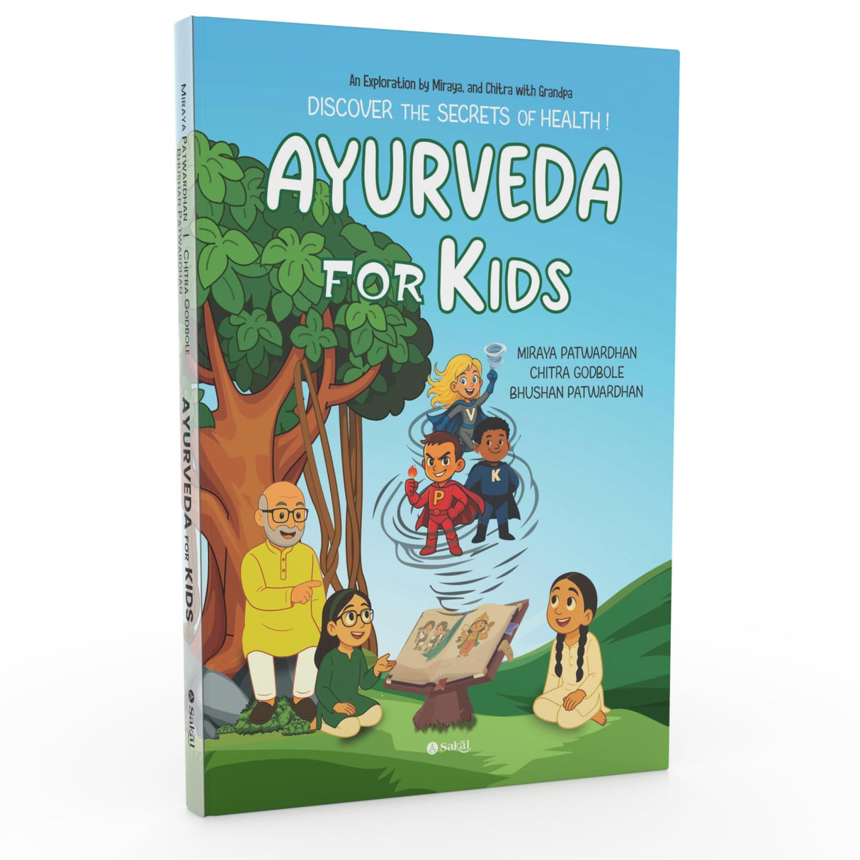 Ayurveda for Kids: Discover the Secrets of Health with Stories, Quizzes & Activities | Illustrated Guide to Indian Knowledge Systems (IKS) | Holistic Learning for Children - Retail Maharaj