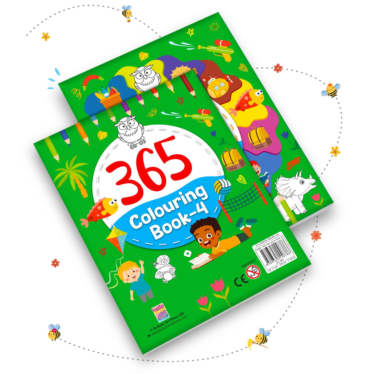 365 Colouring Book-4 - Retail Maharaj