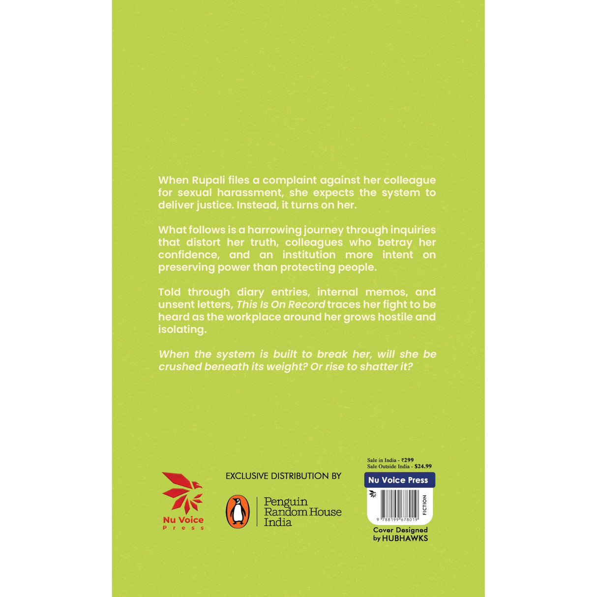 This Is On Record - A Woman’s Fight To Be Heard - Retail Maharaj