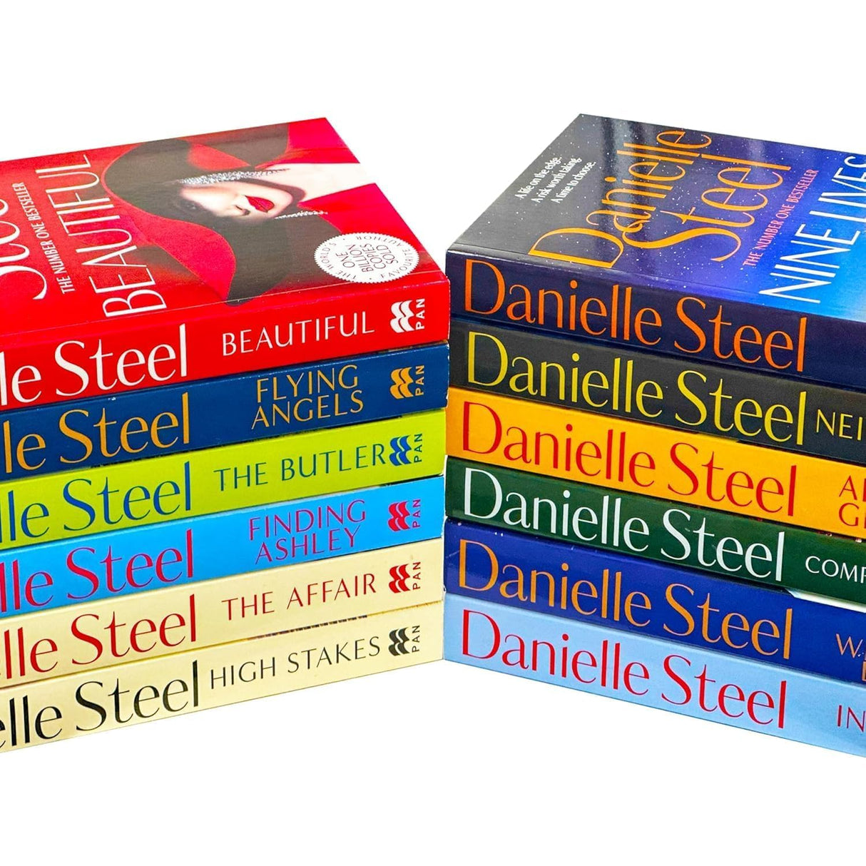 Danielle Steel Collection 12 Books Set (Family Ties, Property of a Noblewoman, The Apartment, Precious Gifts,Matters of the Heart,Winners, Blue,Southern Lights,His Bright Light,Country and More) - Retail Maharaj