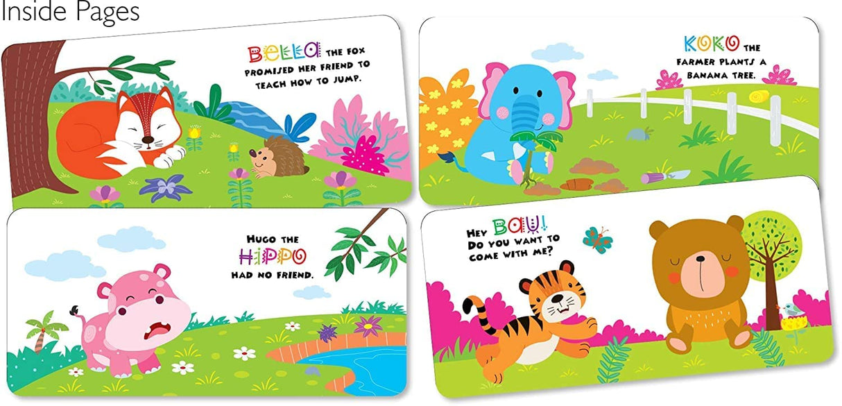 Hello Friend Jungle Friends Story Board Books For Kids - Retail Maharaj