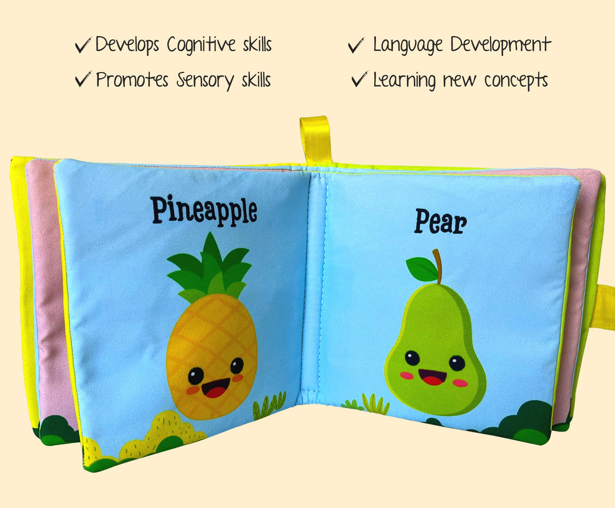 Vishv Books Cloth Book My Handy Book of Fruits - Retail Maharaj