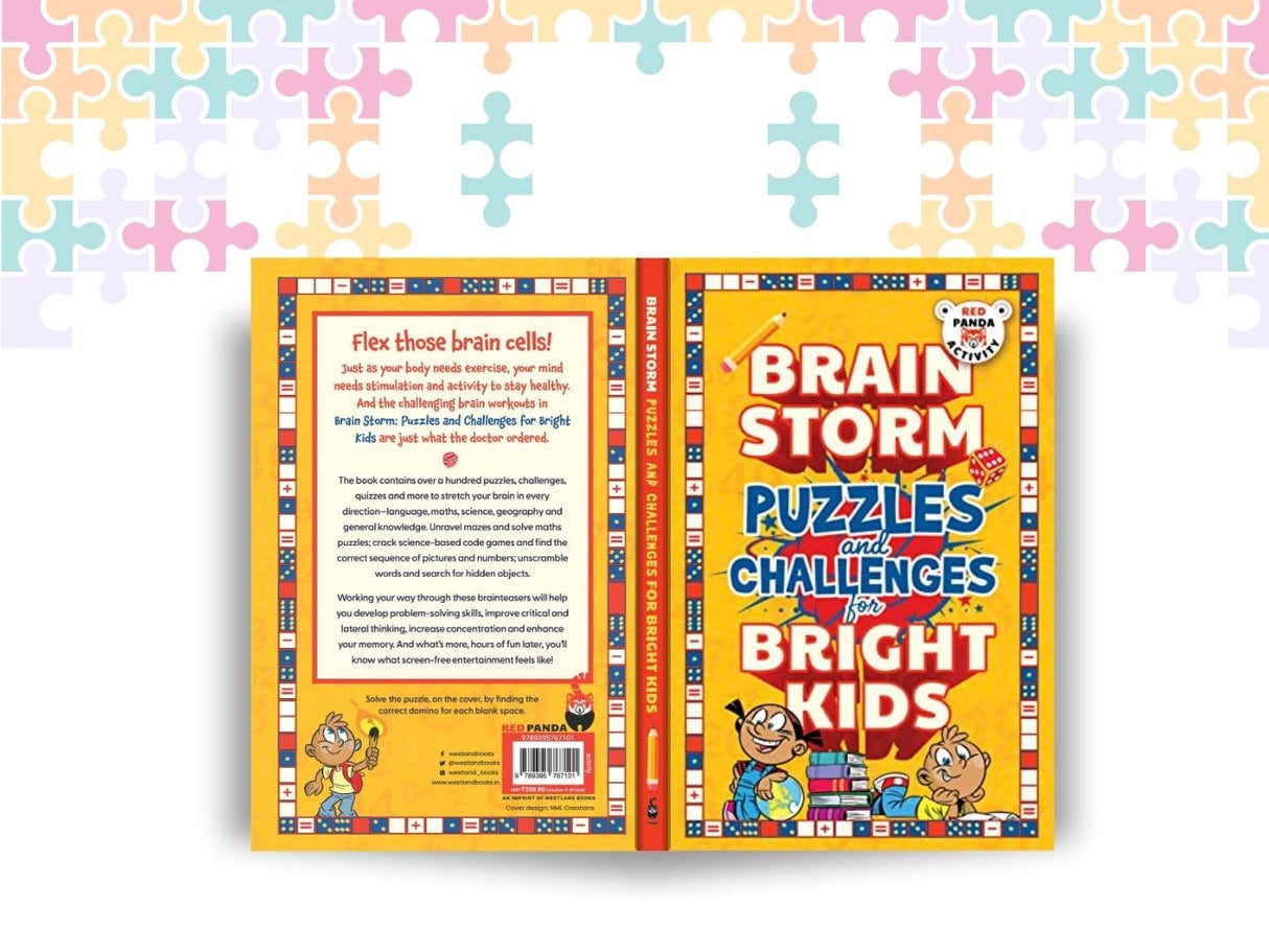 Brain Storm – Puzzles and Challenges for Bright Kids - Retail Maharaj