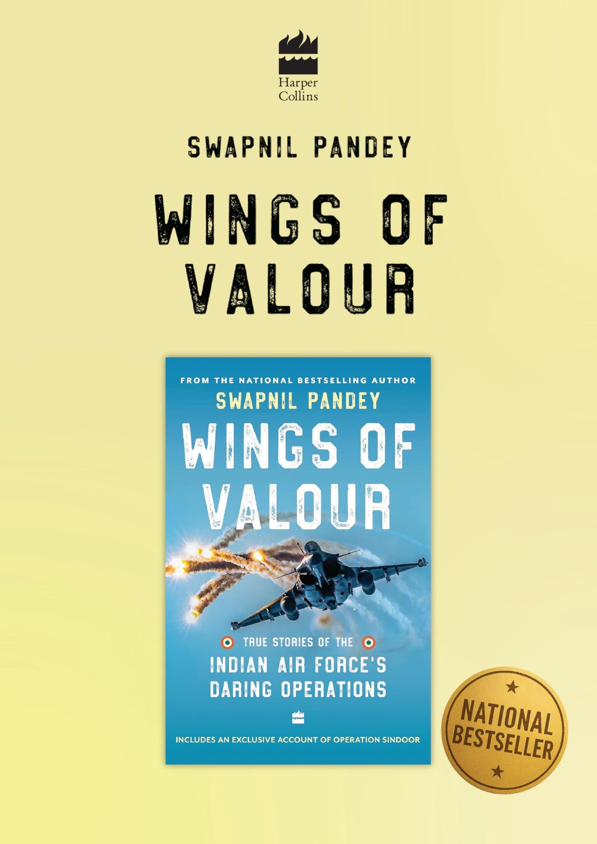 Wings Of Valour: True Stories of the Indian Air Force's Daring Operations - Retail Maharaj