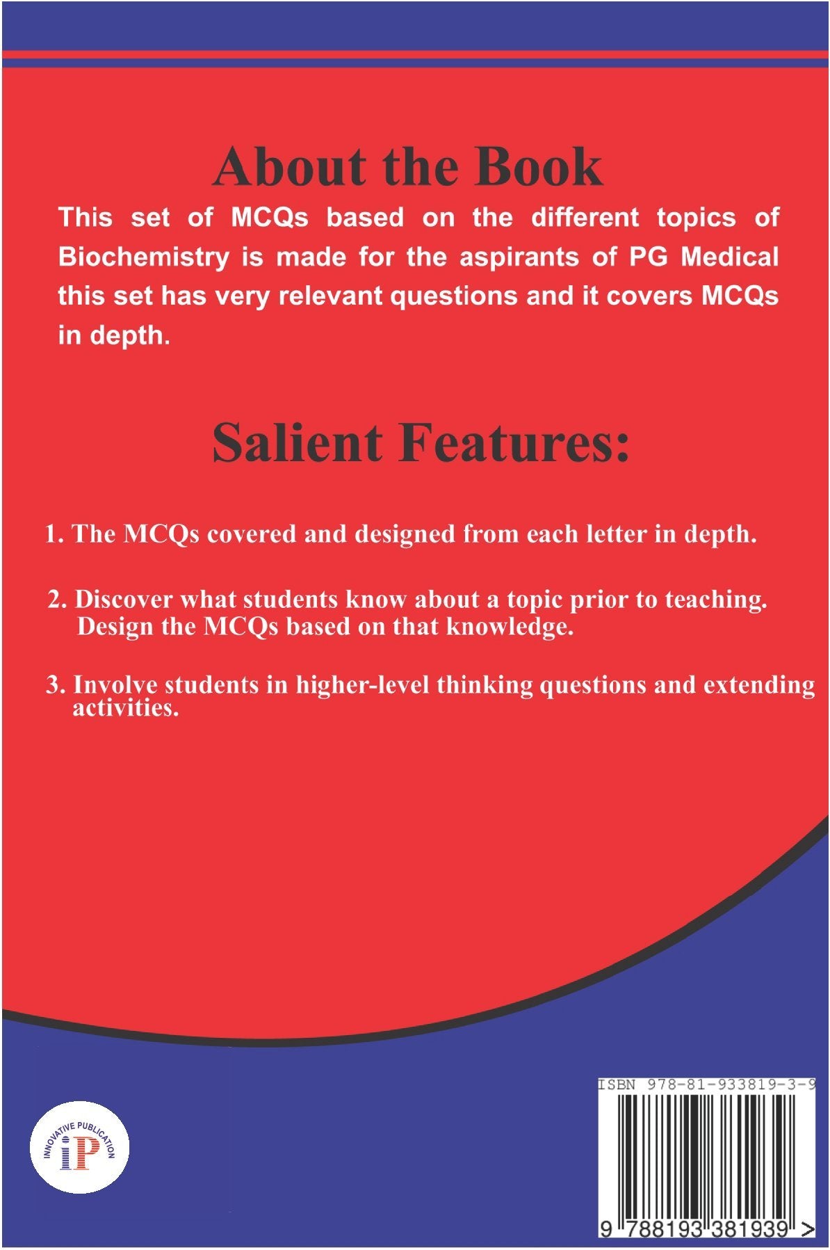 A to Z Biochemistry MCQ for All India Postgraduate Medical Entrance Examination - Retail Maharaj