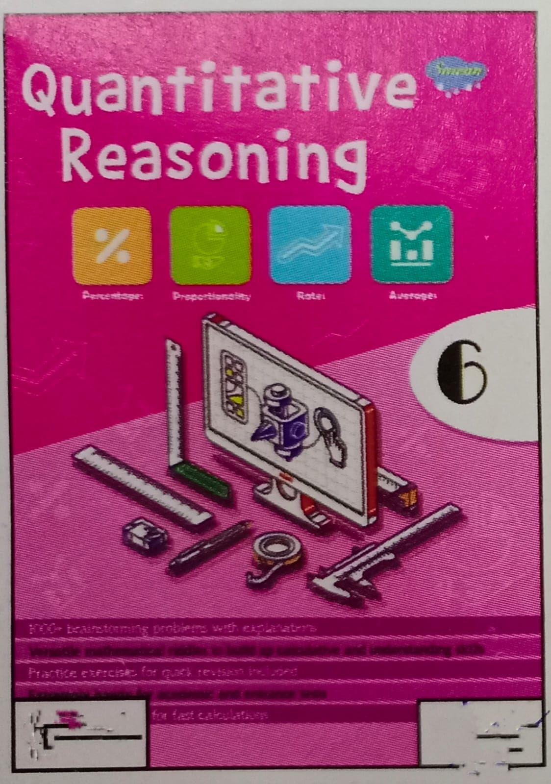 Quantitative Reasoning Learning Toolbox, 6 Pieces - Retail Maharaj