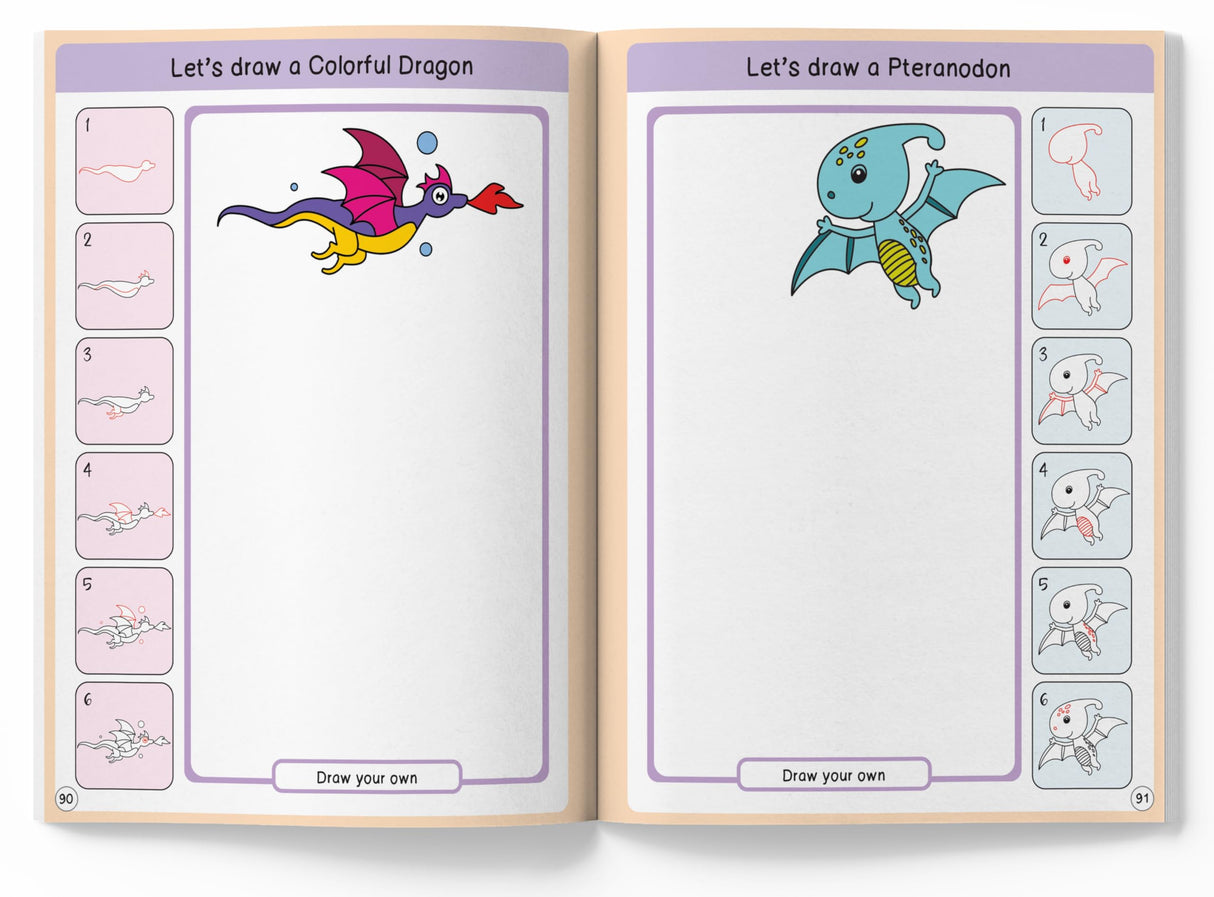 How to Draw: 101 Fun Things | Step-by-Step Drawing Activity Book for Kids | Ages 5+ | Boost Creativity & Confidence Through Art - Retail Maharaj