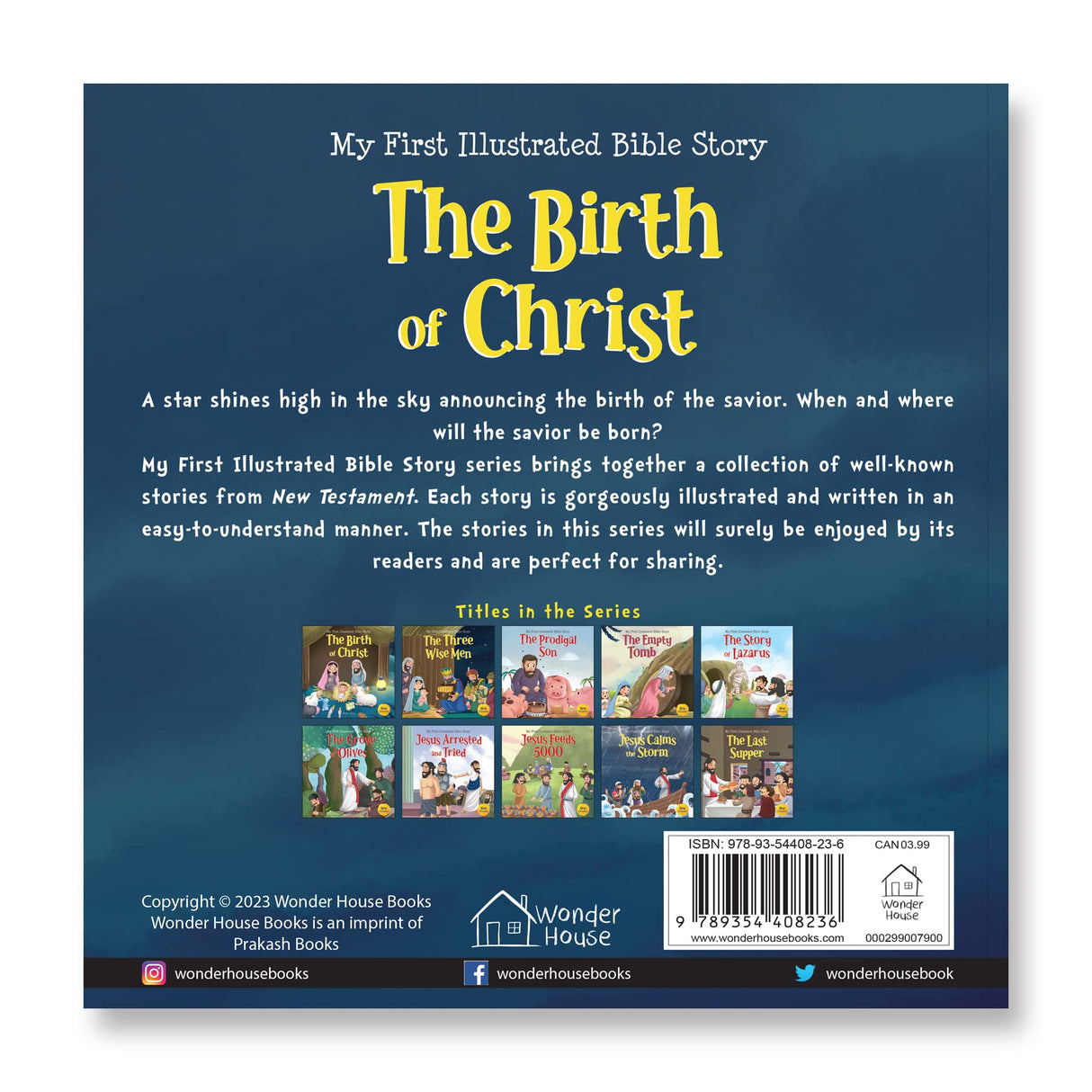 My First Illustrated Bible Story: The Birth of Christ - Retail Maharaj