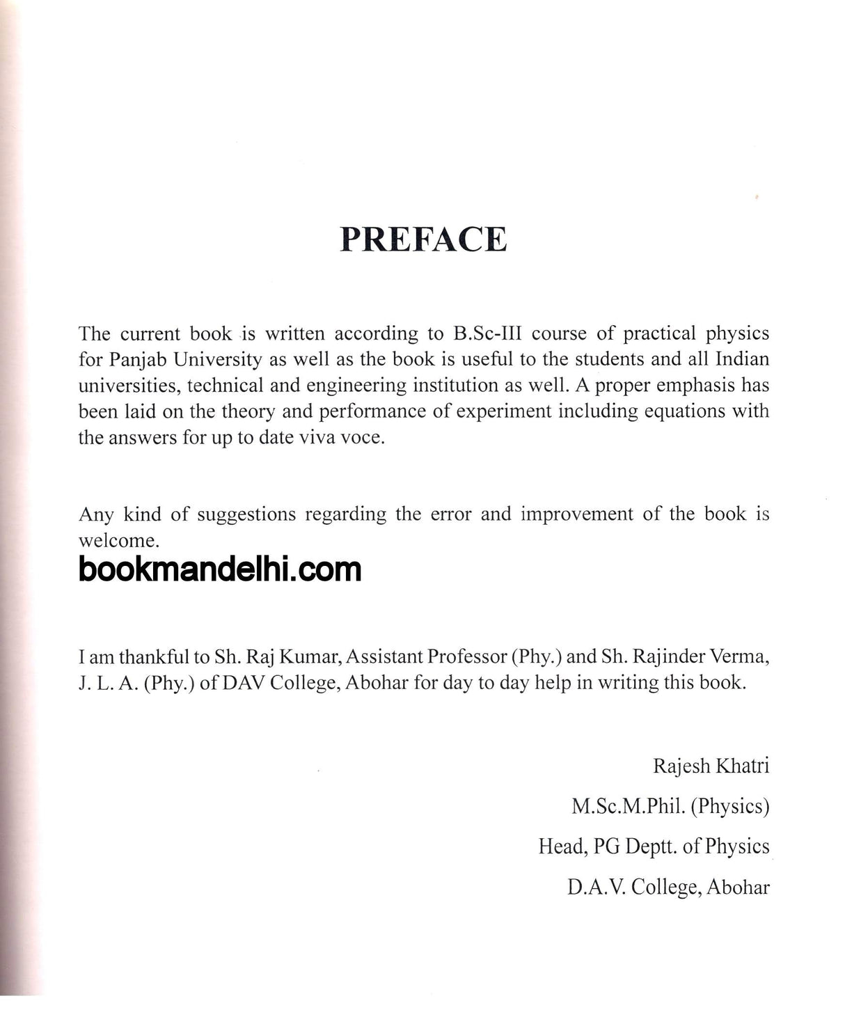 Experiments In Physics - Retail Maharaj