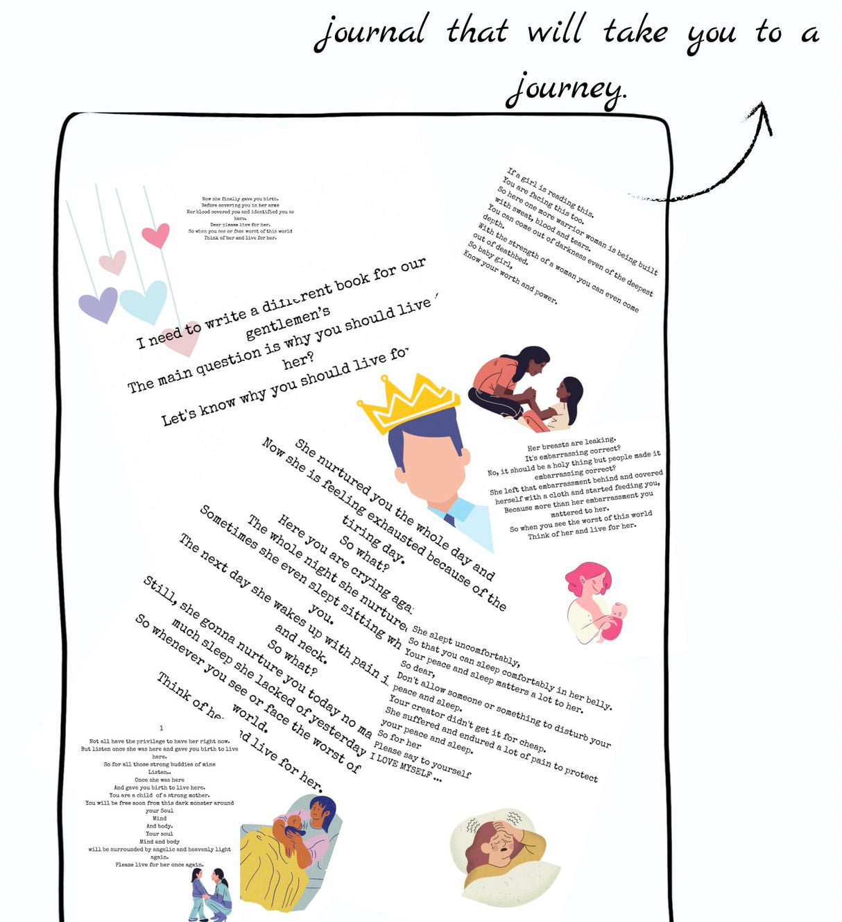 Journal book live for her - Retail Maharaj