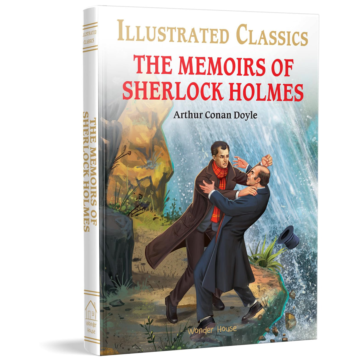 The Memoirs of Sherlock Holmes : Illustrated Abridged Children Classic English Novel with Review Questions (Hardback): Abridged and Illustrated (Illustrated Classics) - Retail Maharaj