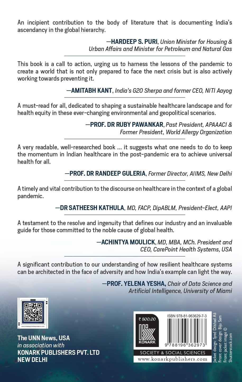 India Beyond The Pandemic: A Sustainable Path Towards Global Quality Healthcare
