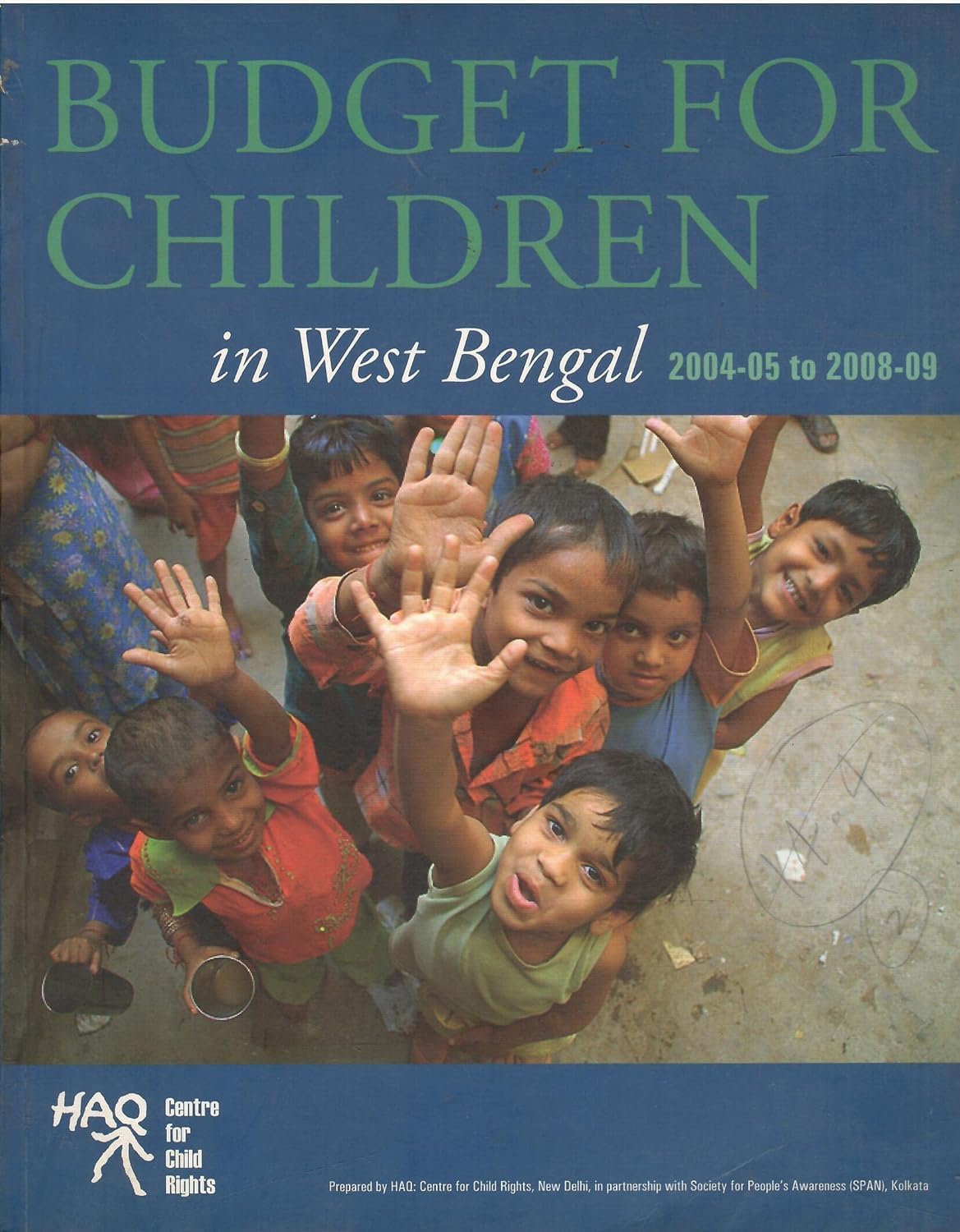 Budget For Children In West Bengal 2004-05 To 2008-09
