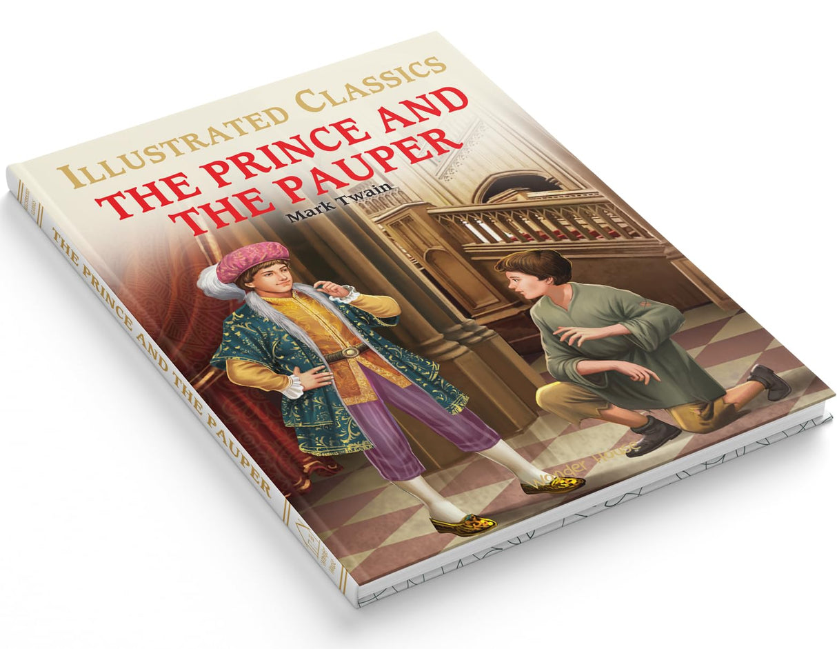 The Prince and the Pauper : Illustrated Abridged Children Classics English Novel with Review Questions - Retail Maharaj
