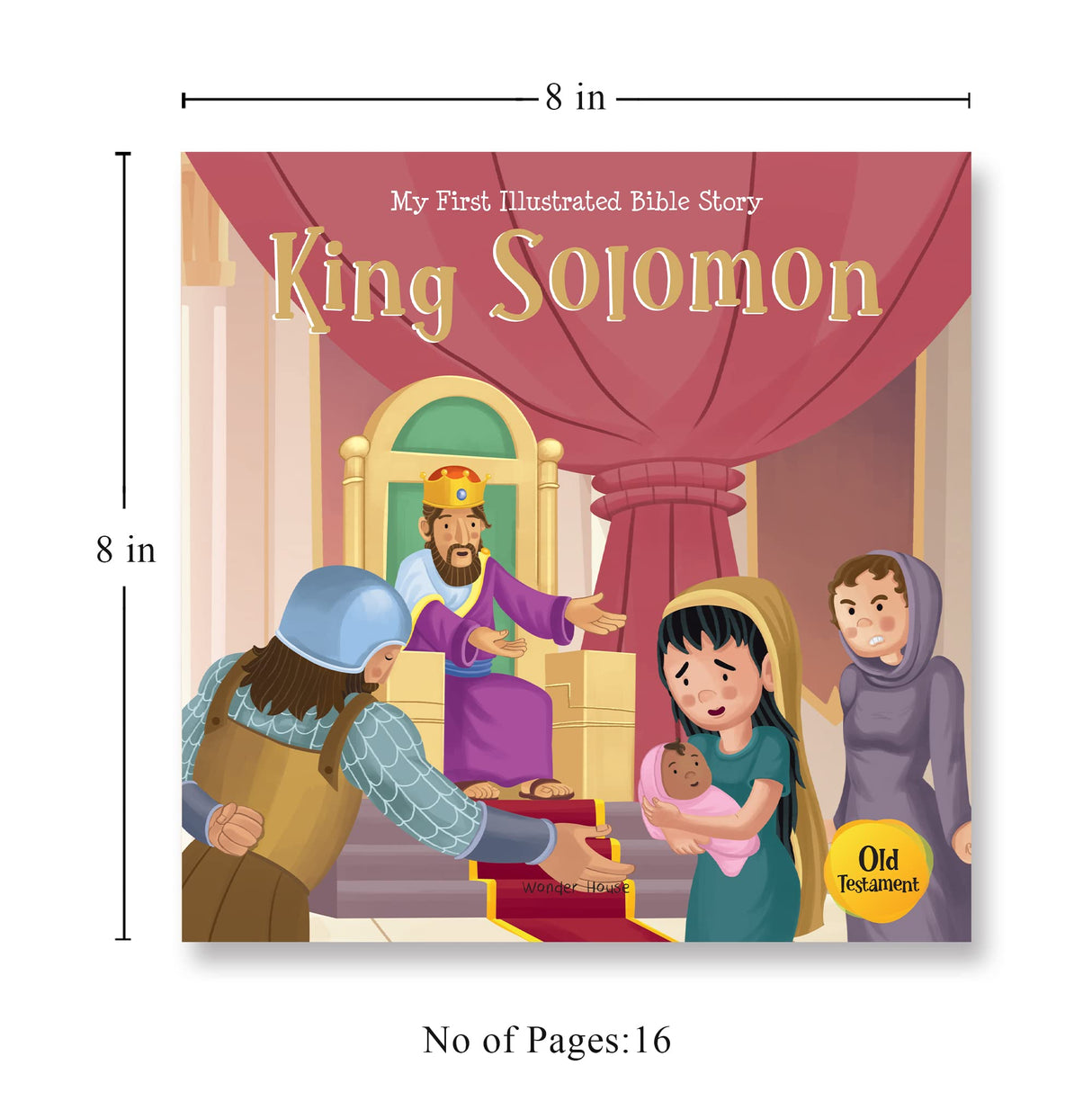 My First Illustrated Bible Story: King Solomon - Retail Maharaj