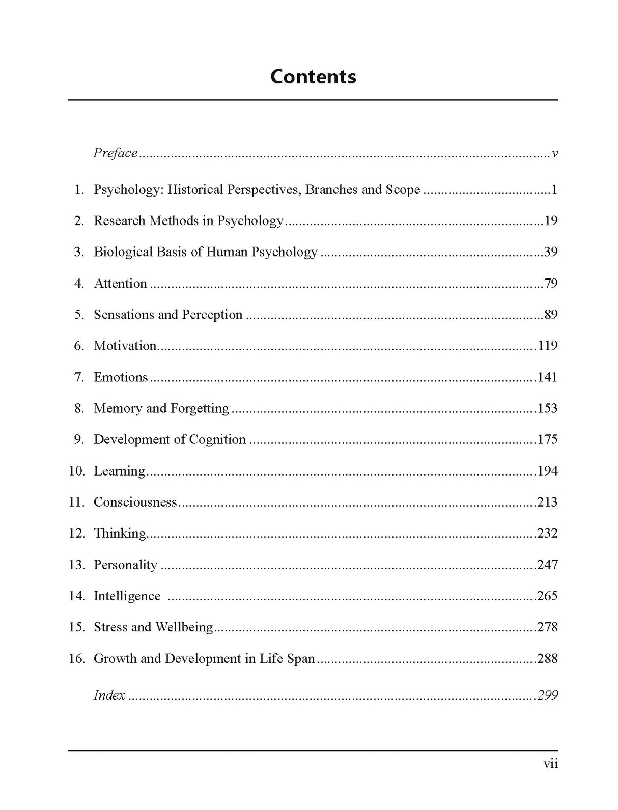 Concise Introduction to Human Psychology- For 1st Year B.A./B.Sc. (Psychology) Course - Retail Maharaj