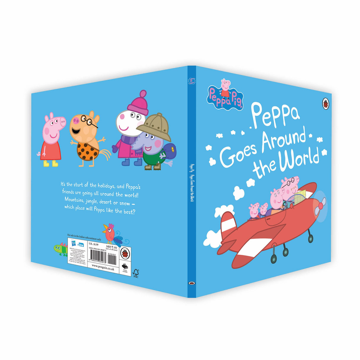 Peppa Pig: Peppa Goes Around the World: Peppa Pig: A Fun-Filled Adventure Exploring Places & Cultures | Storybook for Kids Age 3+ - Retail Maharaj