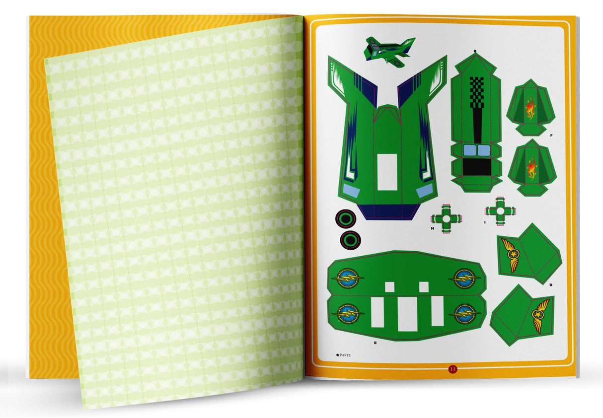 Make Your Own Paper Figures – Planes Cut, Fold & Create Flying Fun | Ages 6–10 | DIY Activity Book with Templates for 2+ Hours of Crafty Fun - Retail Maharaj
