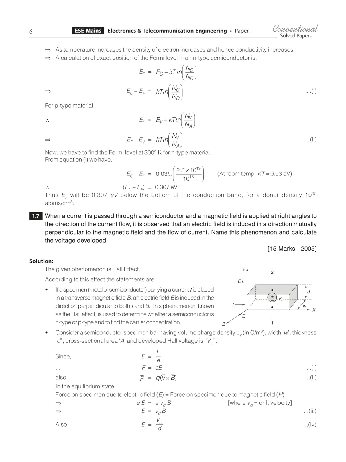 ESE 2026: Mains Examination: Electronics and Telecommunication Engineering (E&T) Volume-I Chapterwise & Topicwise Conventional Solved Papers | 25 Years Solved PYQs 2001-2025 | Fully Solved - Retail Maharaj