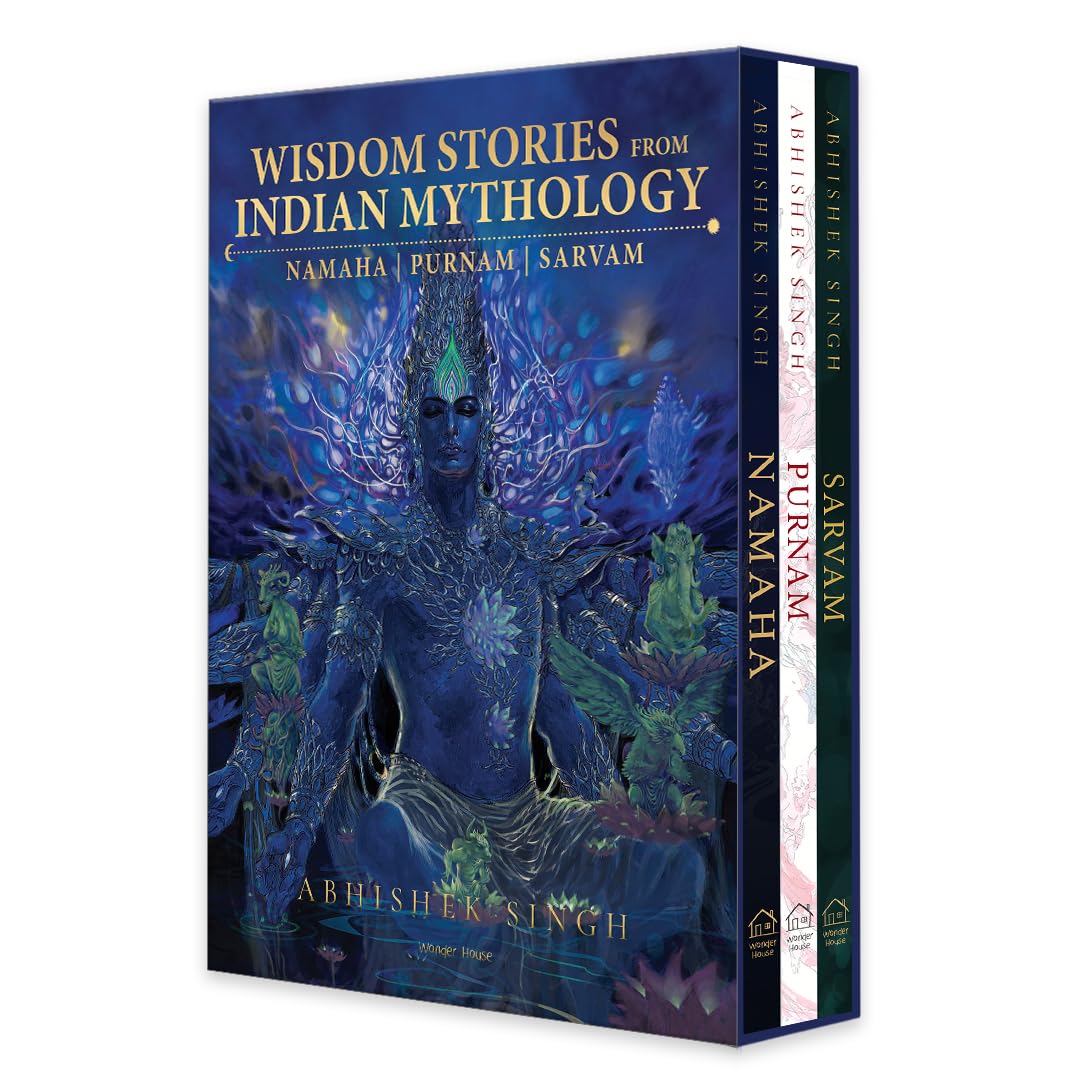 Wisdom Stories from Indian Mythology (Namaha, Purnam, Sarvam) - Retail Maharaj