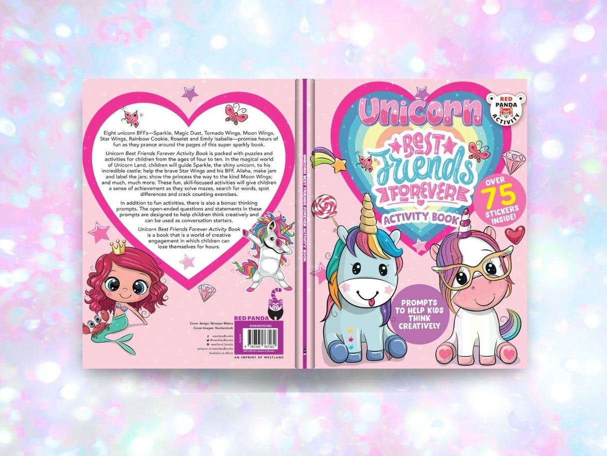 Unicorn Best Friends Forever Activity Book - Retail Maharaj