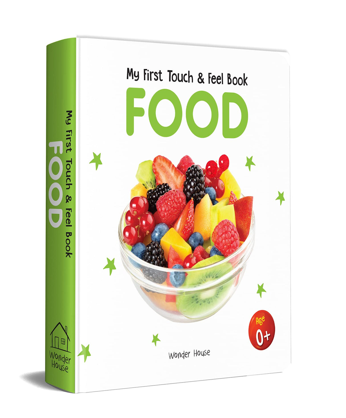 My First Book of Touch And Feel - Food : Touch And Feel Board Book For CHildren - Retail Maharaj