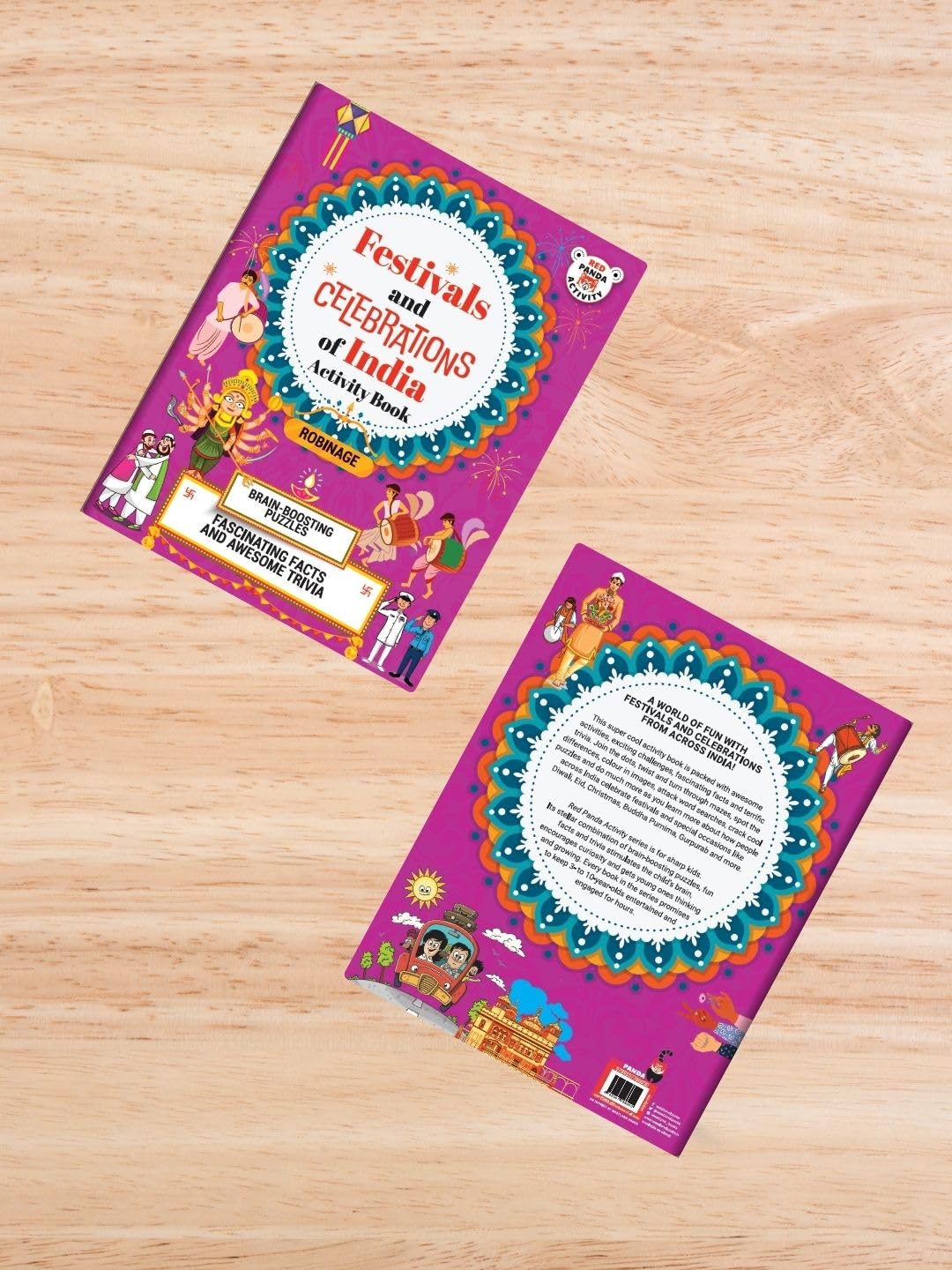 Festivals and Celebrations of India: Activity Book - Retail Maharaj