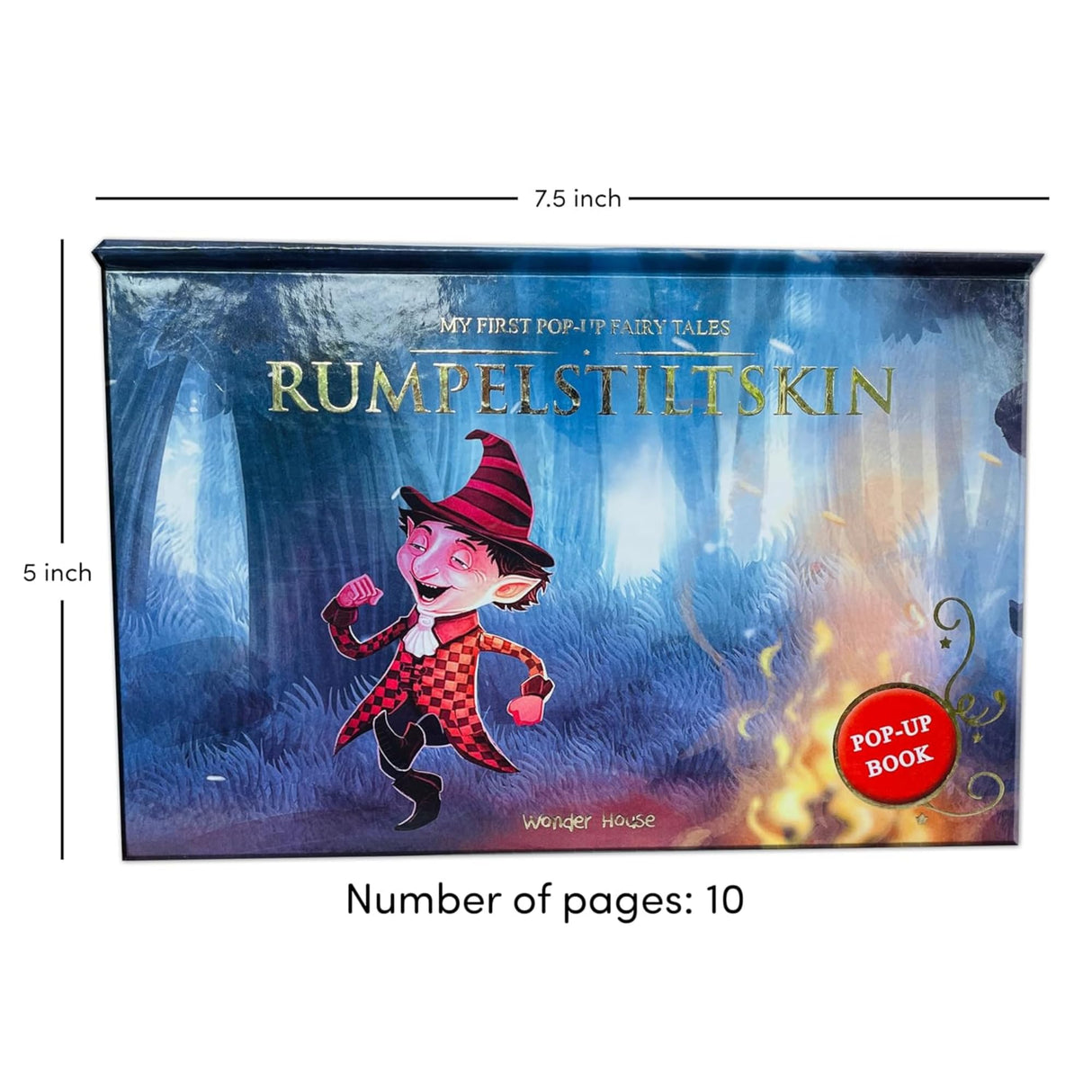 My First Pop Up Fairy Tales Rumpelstiltskin - Retail Maharaj