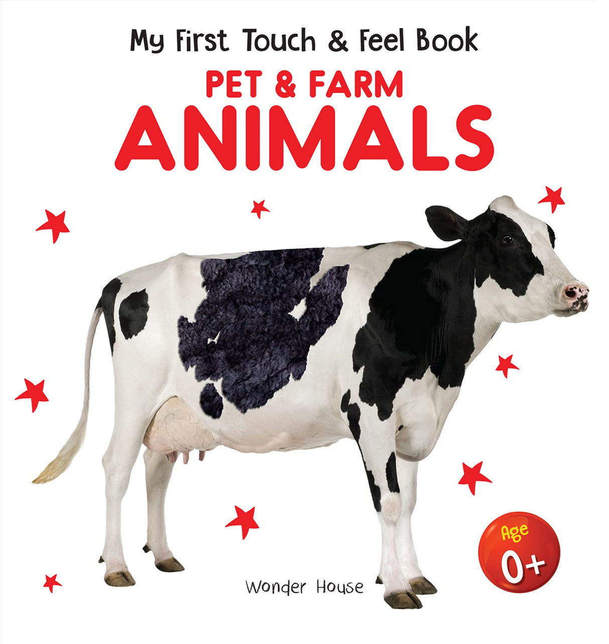My First Book of Touch And Feel - Pet And Farm Animals : Touch And Feel Board Book For CHildren - Retail Maharaj