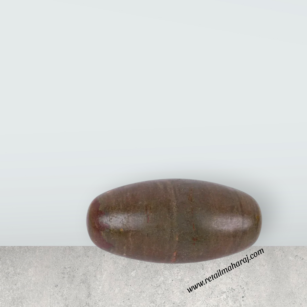 Narmadha Banalingam - 5 Inches | Banalinga Shivling/ Shivalingam for Pooja - Retail Maharaj
