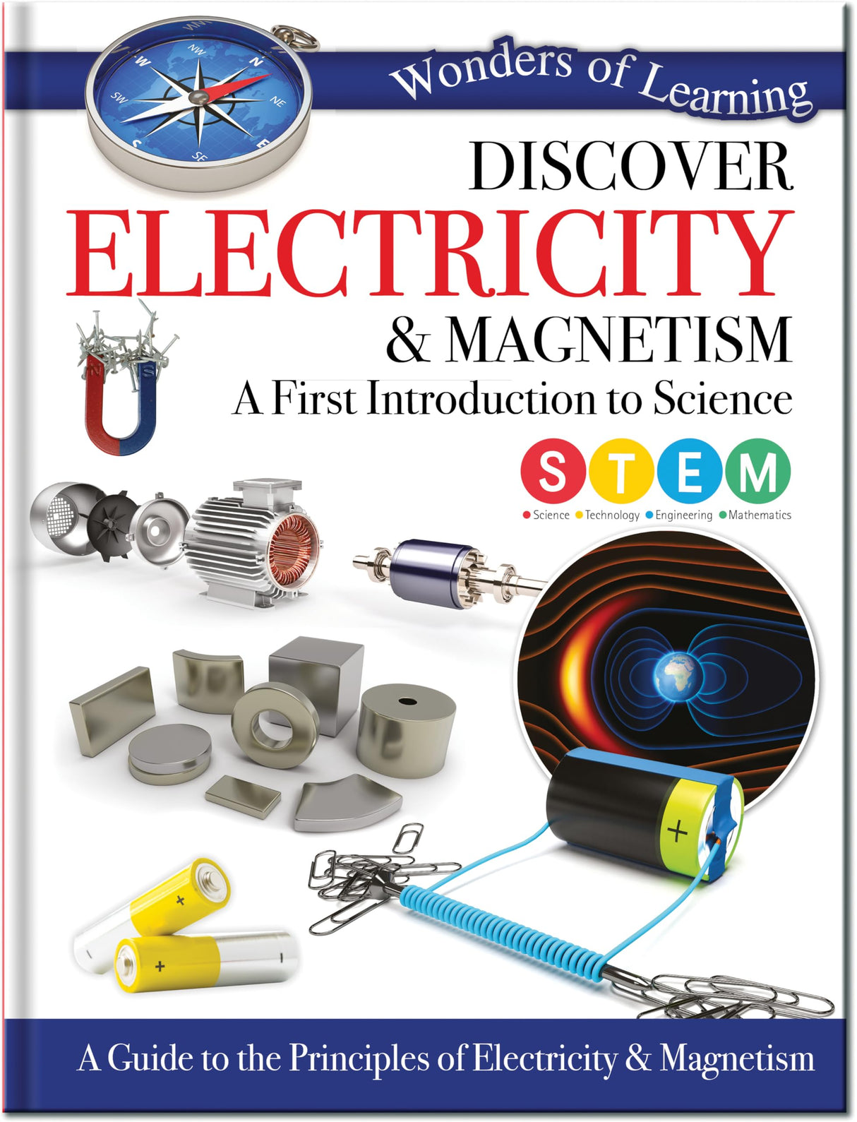 ELECTRICITY & MAGNETISM: A First Introduction to Science (Wonders of Learning 48 Pages Omnibus) - Retail Maharaj