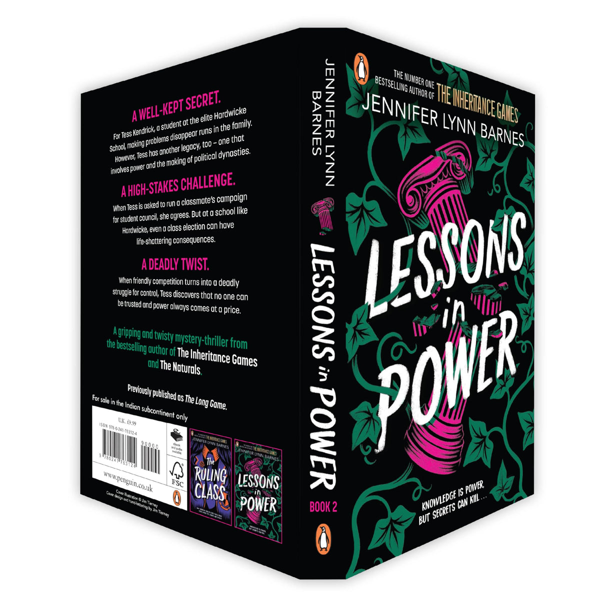Lessons in Power: Book 2 in the gripping mystery thriller duology from the author of The Inheritance Games (The Fixer, 2) - Retail Maharaj