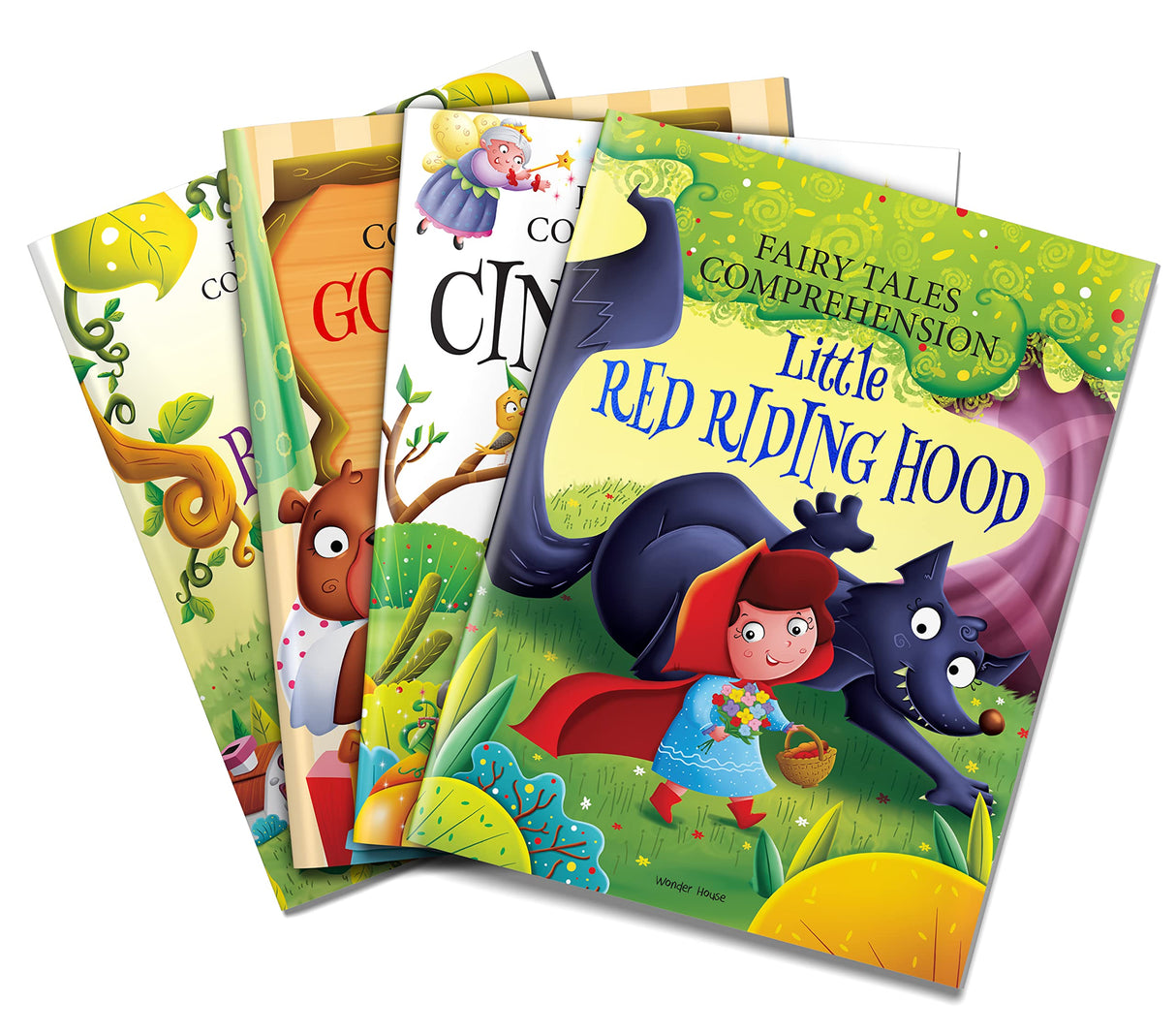 Fairy Tales Comprehension: Little Red Riding Hood Interactive Reading & Thinking Activities | Ages 5–8 | Enhance Comprehension with Classic Fairy Tales - Retail Maharaj