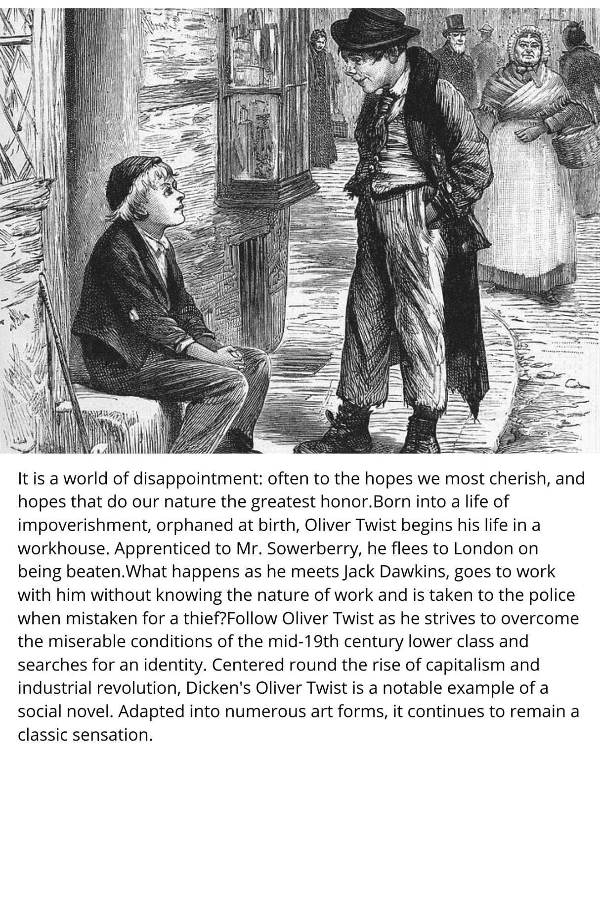 Oliver Twist - Retail Maharaj
