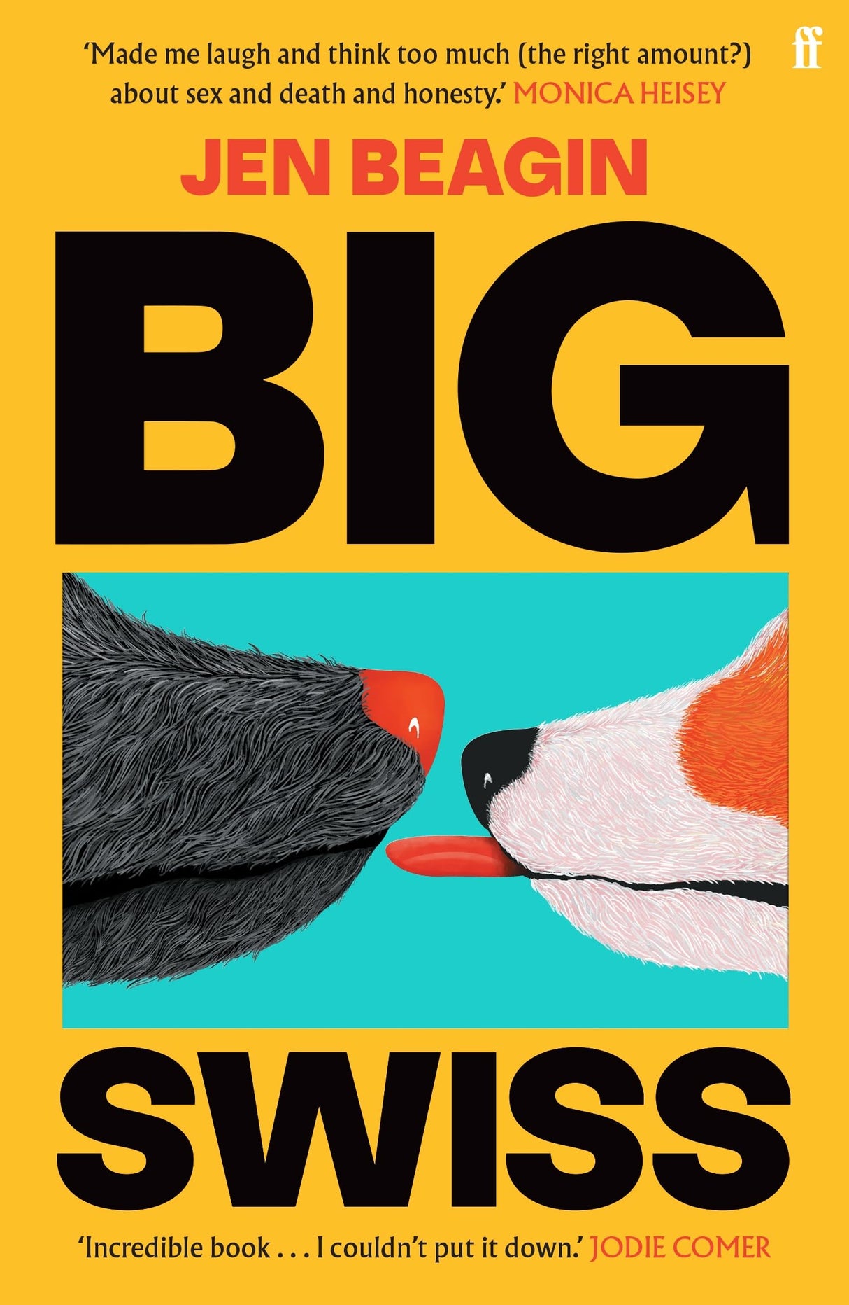 Big Swiss: 'Incredible book. . . I couldn't put it down.' Jodie Comer - Retail Maharaj