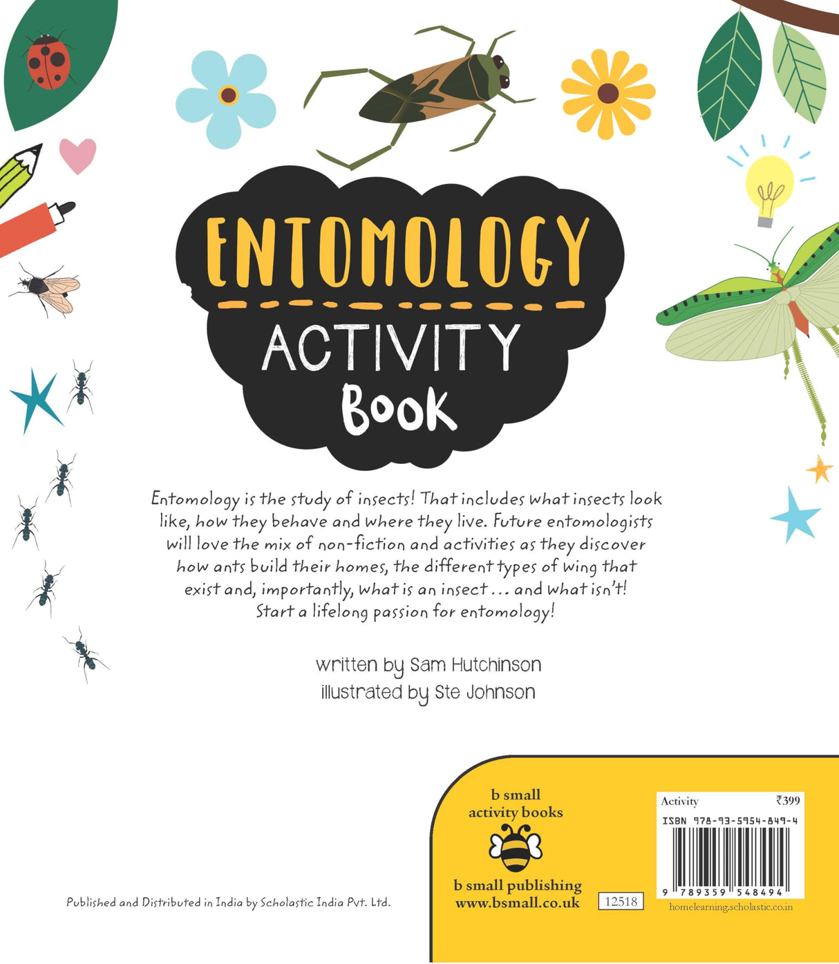 Entomology Activity Book - Retail Maharaj