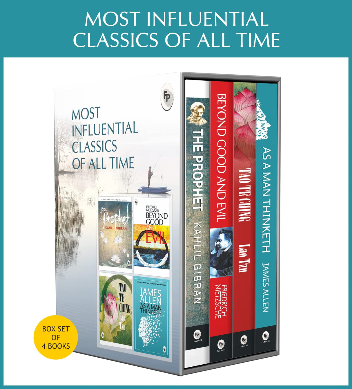 Most Influential Classic of All Time (Set of 4 Books) - Retail Maharaj