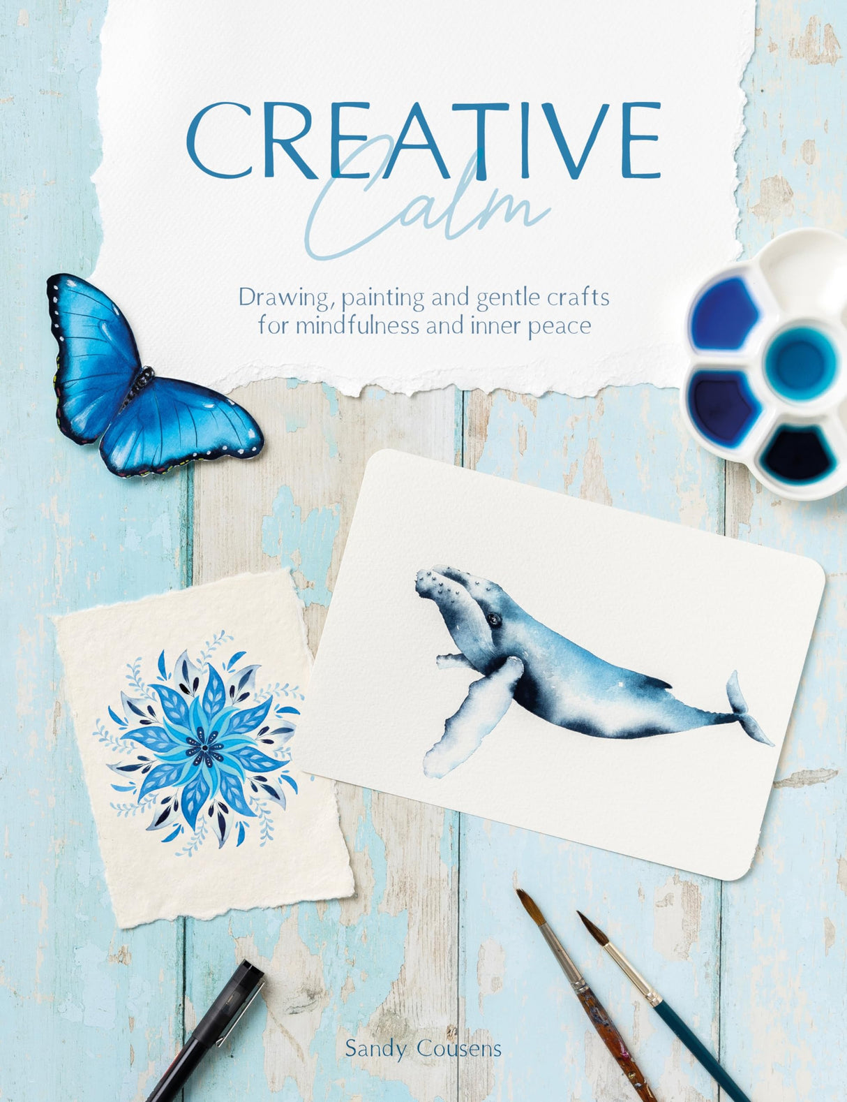 Creative Calm: Drawing, Painting and Gentle Crafts for Mindfulness and Inner Peace - Retail Maharaj