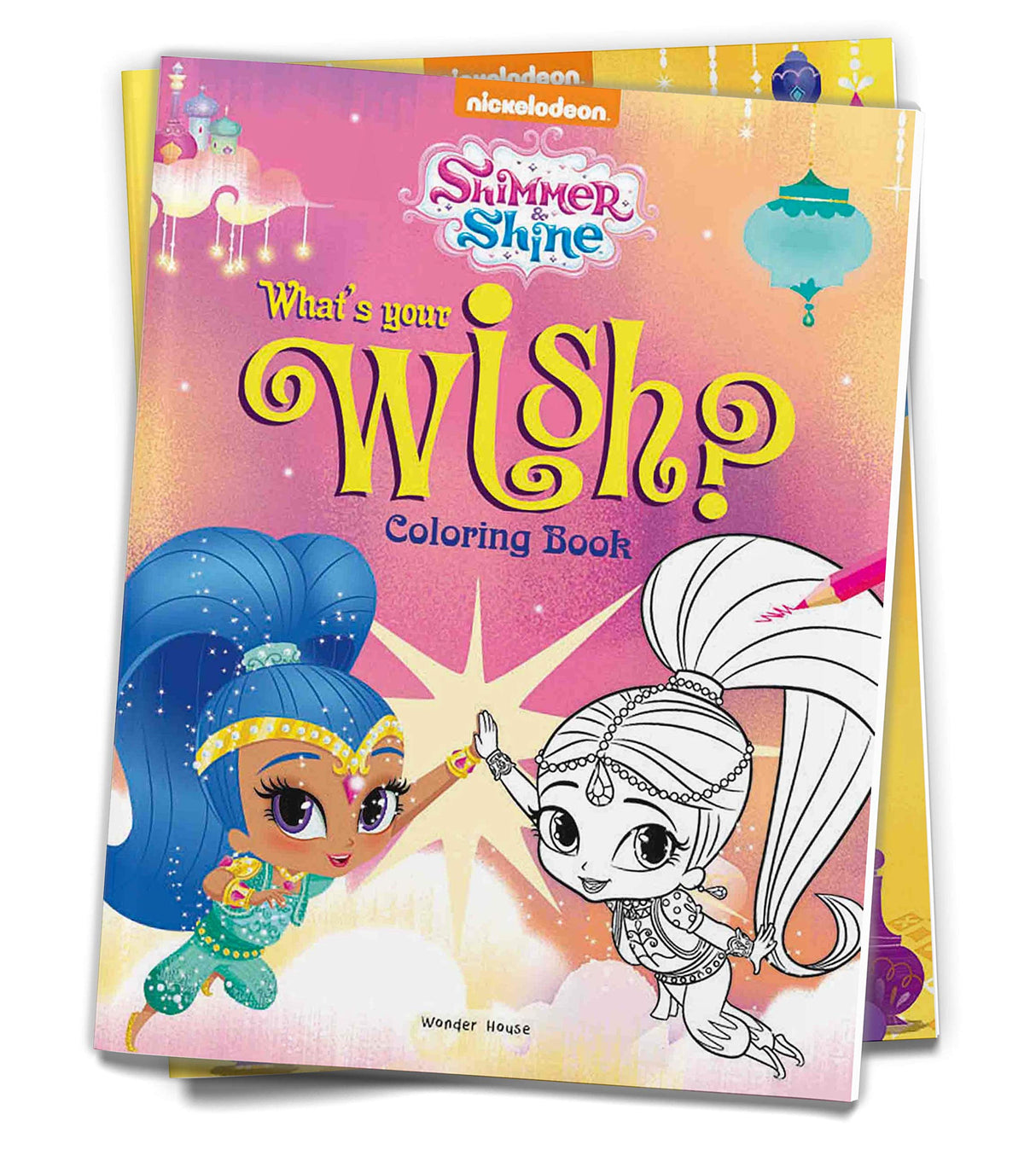 What's Your Wish? : Coloring Book for Kids (Shimmer & Shine) - Retail Maharaj