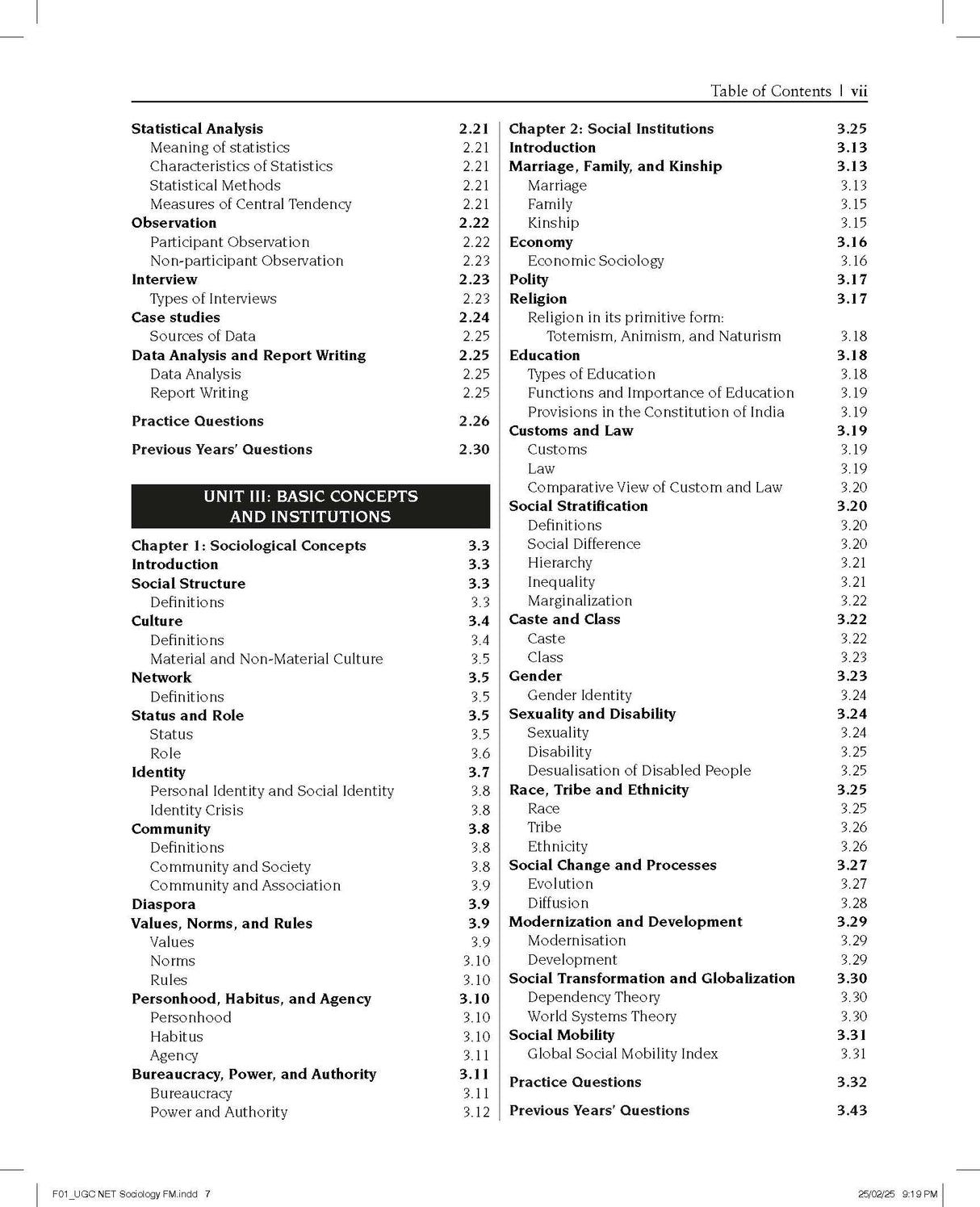 Pearson NTA UGC NET Paper 2 Sociology 2025 | SET, JRF | Includes 2025 January and 2024 August Papers fully solved | 2100+ Practice Questions | ... Tests to Check Exam Readiness | 3rd Edition - Retail Maharaj