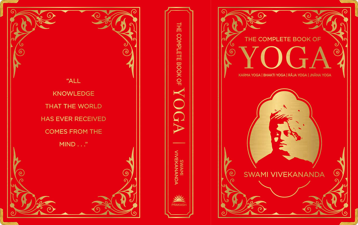 The Complete Book of Yoga: KARMA YOGA | BHAKTI YOGA | RĀJA YOGA | JNĀNA YOGA (Deluxe Silk Hardbound) - Retail Maharaj