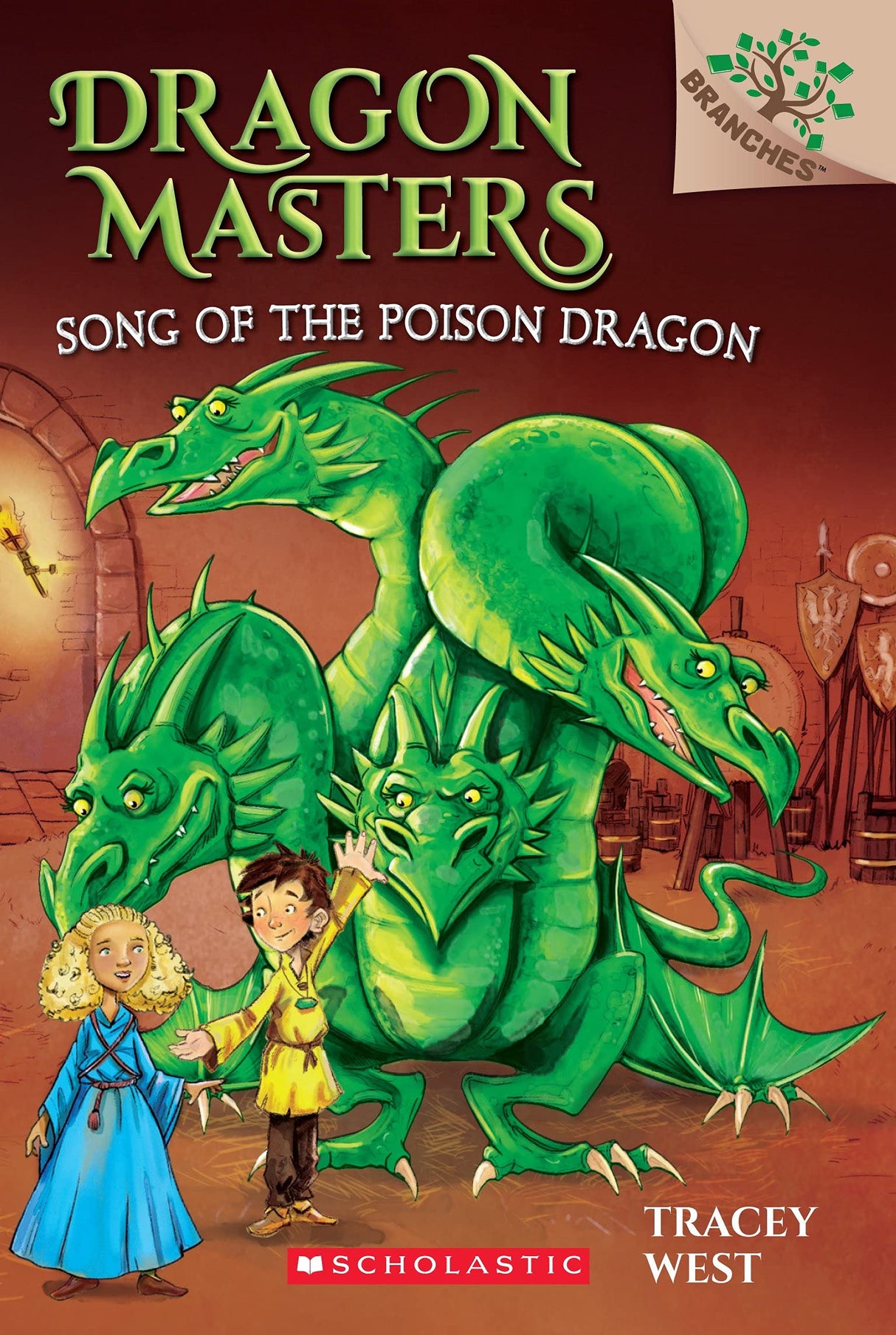 Song of the Poison Dragon: A Branches Book (Dragonmasters #5) - Retail Maharaj