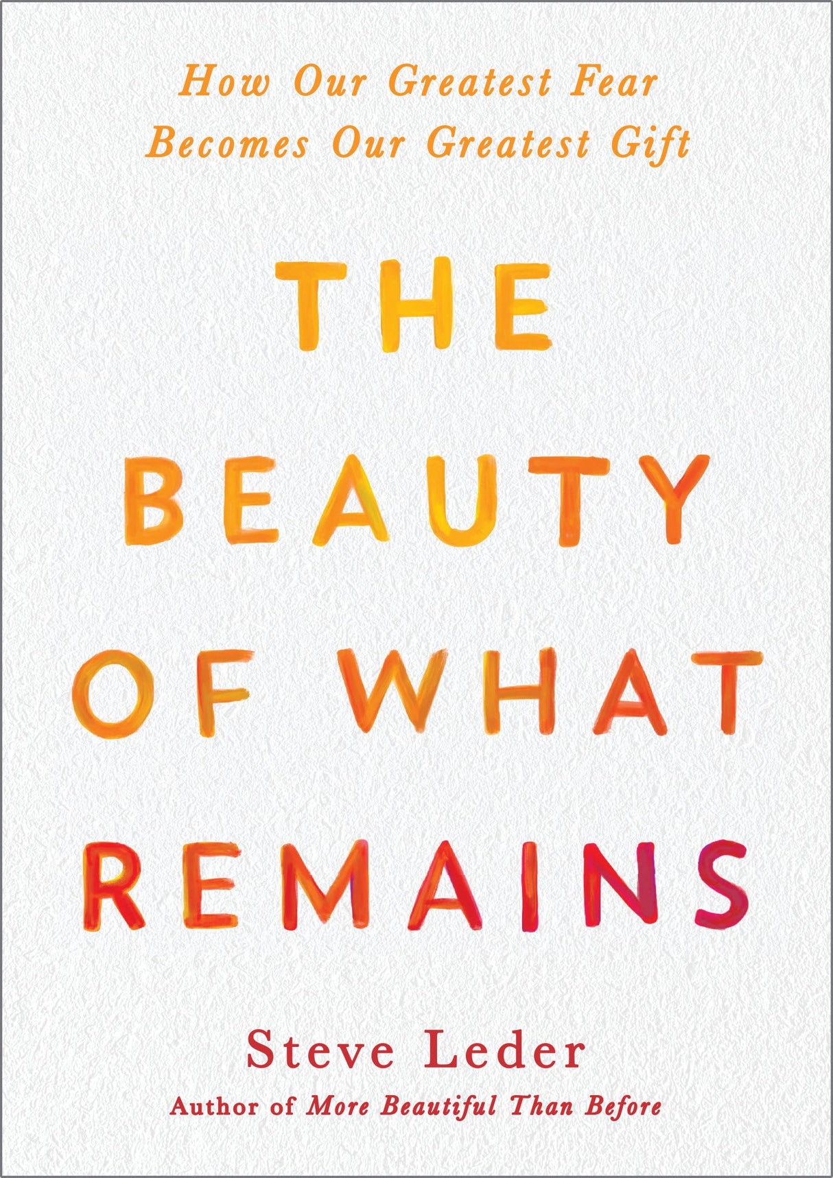 The Beauty of What Remains: How Our Greatest Fear Becomes Our Greatest Gift - Retail Maharaj