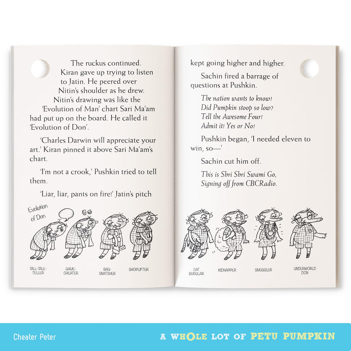 A WhOle Lot of Petu Pumpkin (hOle Books): A 3 in 1 Laugh-out-loud Adventures of Petu Pumpkin | Gift Edition | Ages 7+ - Retail Maharaj