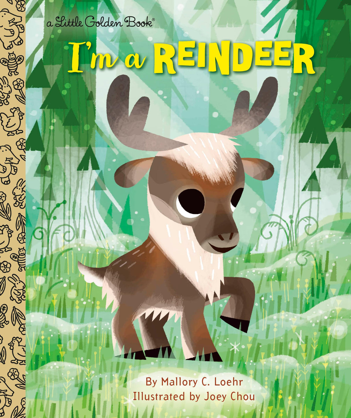 I'm a Reindeer: An Animal Book for Kids (Little Golden Book) - Retail Maharaj