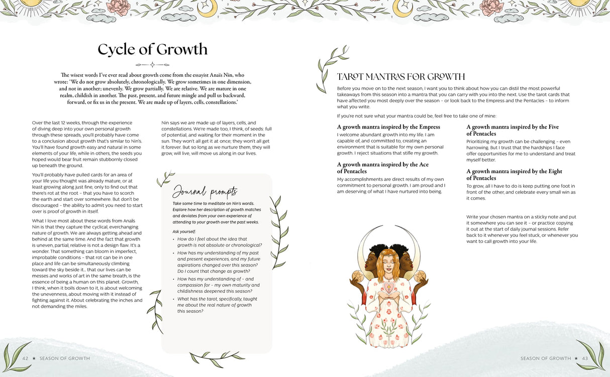 Tarot Spreads Yearbook: 52 Tarot Spreads for Getting to Know Yourself (Verbena Yearbooks) - Retail Maharaj