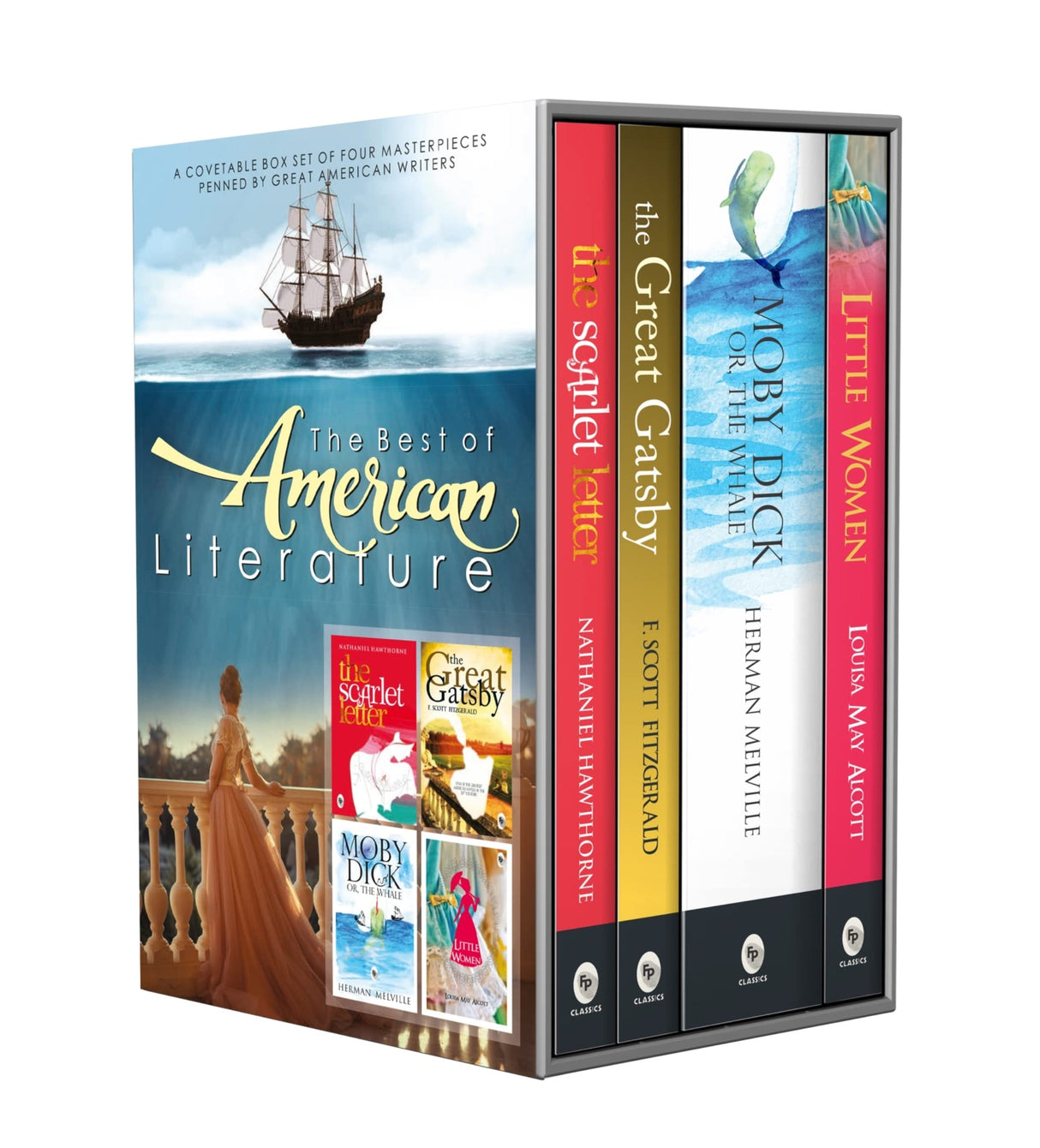 The Best of American Literature (Box-Set of 4 Books) - Retail Maharaj