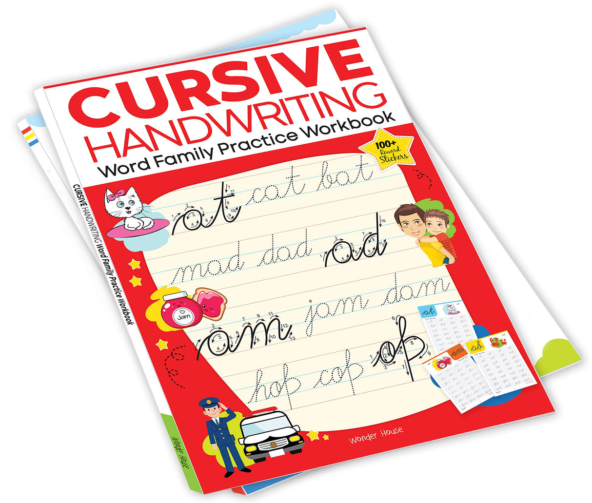 Cursive Handwriting - Word Family: Practice Workbook For Children - Retail Maharaj