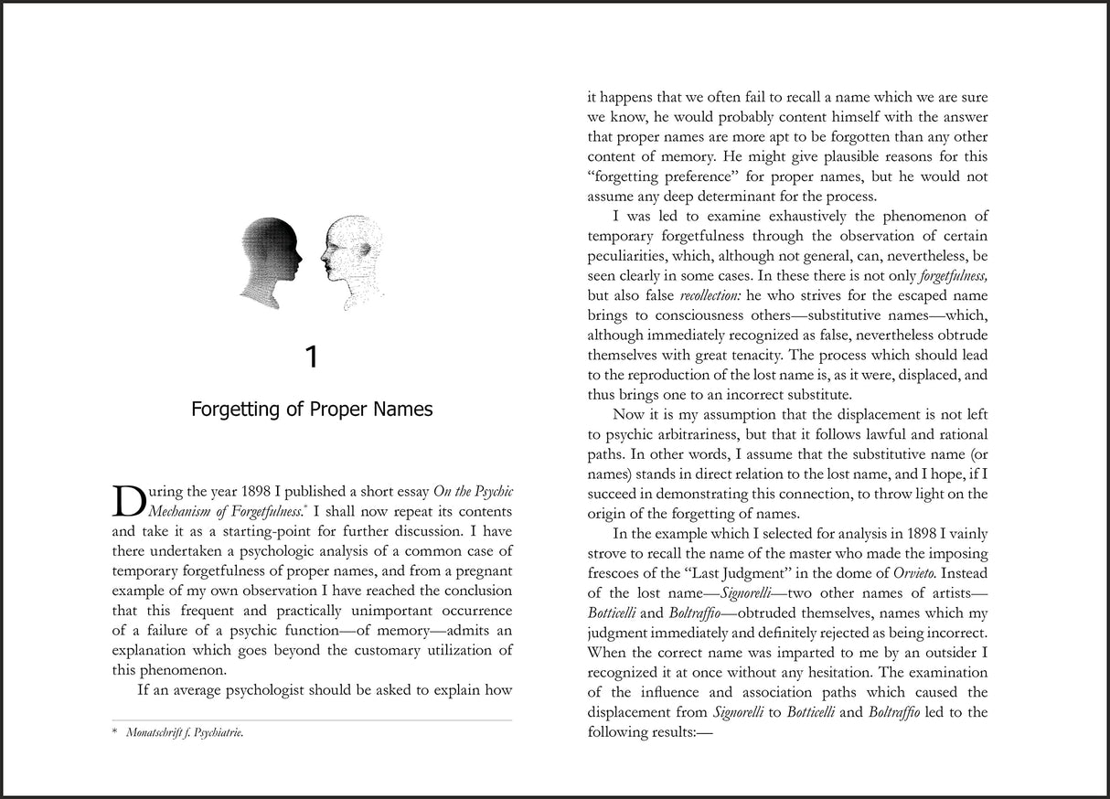 Psychopathology of Everyday Life - Retail Maharaj