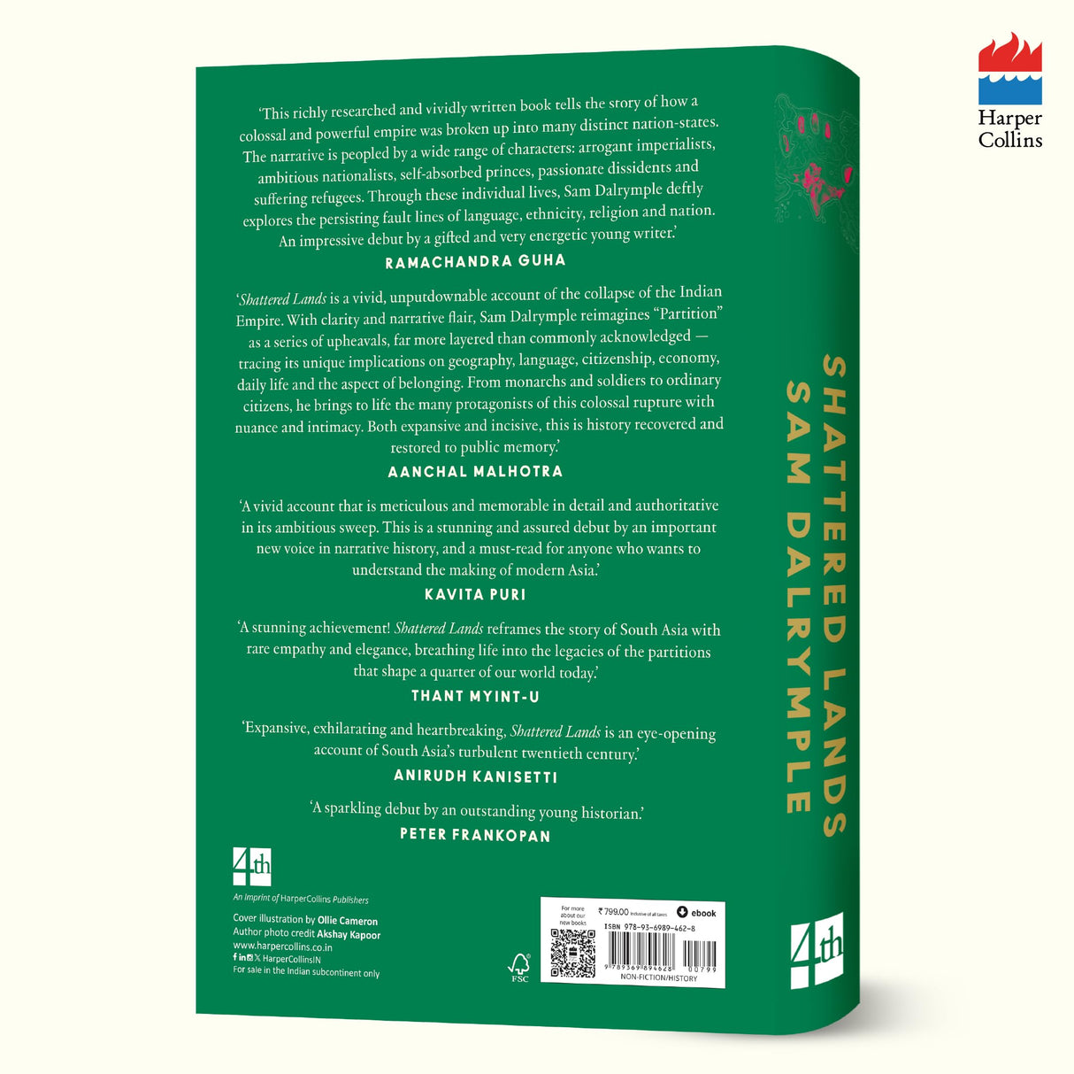 Shattered Lands : Five Partitions and the Making of Modern Asia - Retail Maharaj